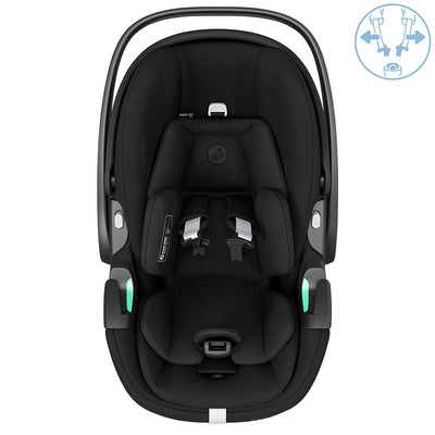 Bebê Conforto Pebble 360° Pro²+ Base FamilyFix 360° Pro Maxi Cosi Twillic Truffle - Cinto Easy-in