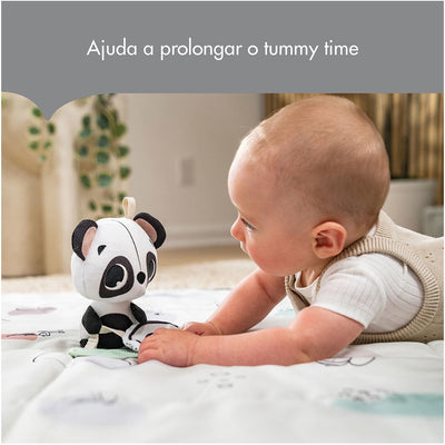 Brinquedo Chocalho Panda Black & White Decor Tiny Love - Promove habilidades motoras