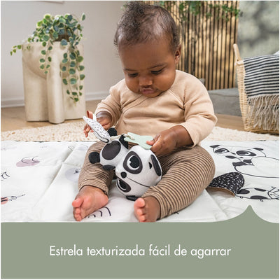 Brinquedo Chocalho Panda Black & White Decor Tiny Love - Estímulo sensorial