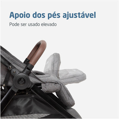 Carrinho de Bebê Maxi-Cosi Eva³ Select Grey - Uso desde o primeiro dia